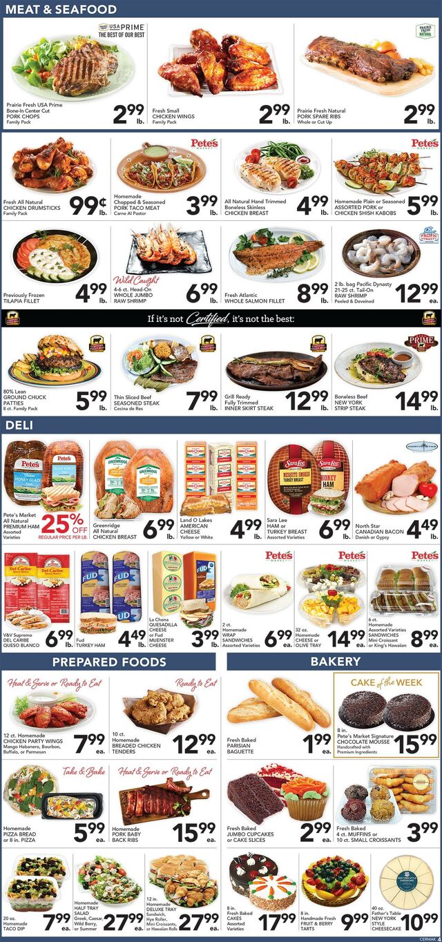 Catalogue Pete's Fresh Market from 06/04/2025