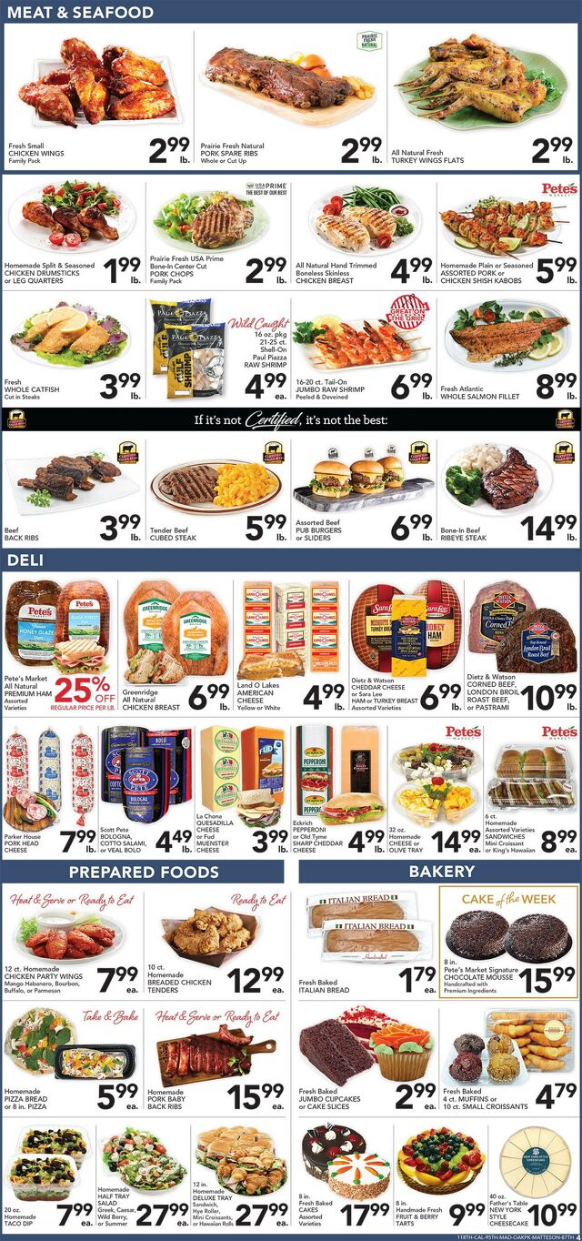 Catalogue Pete's Fresh Market from 06/04/2025