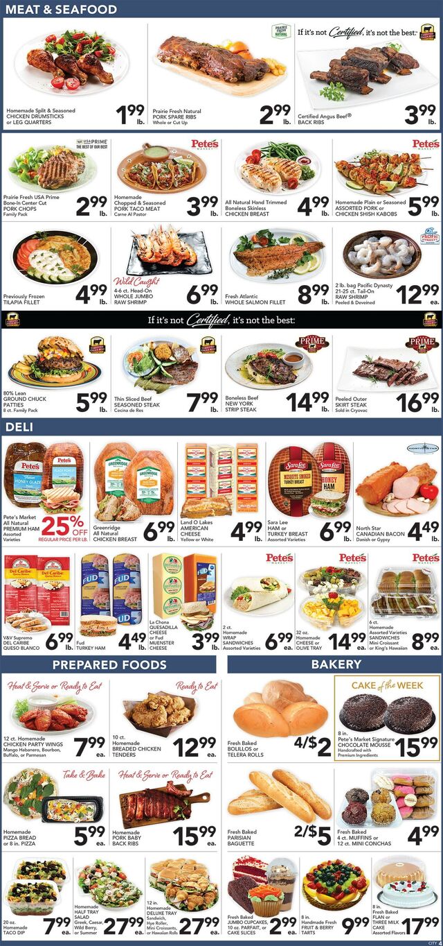 Catalogue Pete's Fresh Market from 06/04/2025