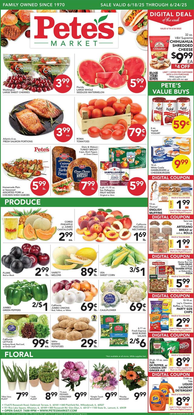 Catalogue Pete's Fresh Market from 06/11/2025