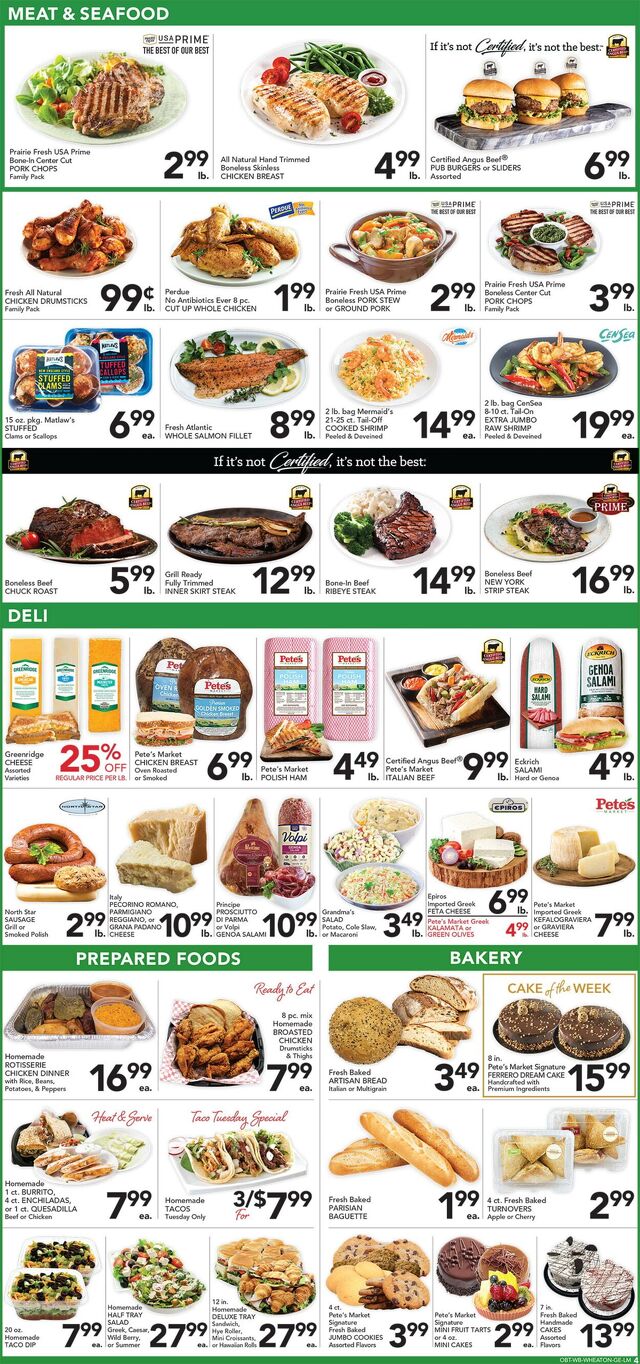 Catalogue Pete's Fresh Market from 06/11/2025