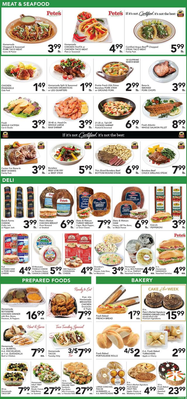 Catalogue Pete's Fresh Market from 06/11/2025
