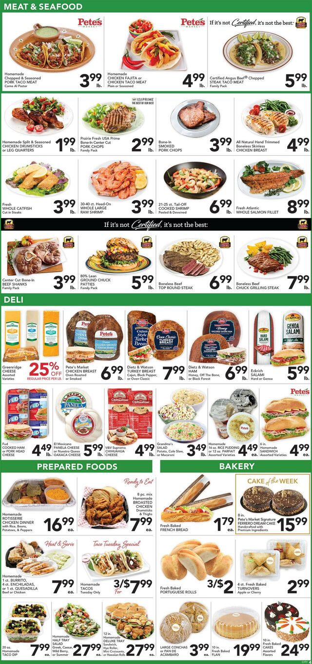 Catalogue Pete's Fresh Market from 06/11/2025