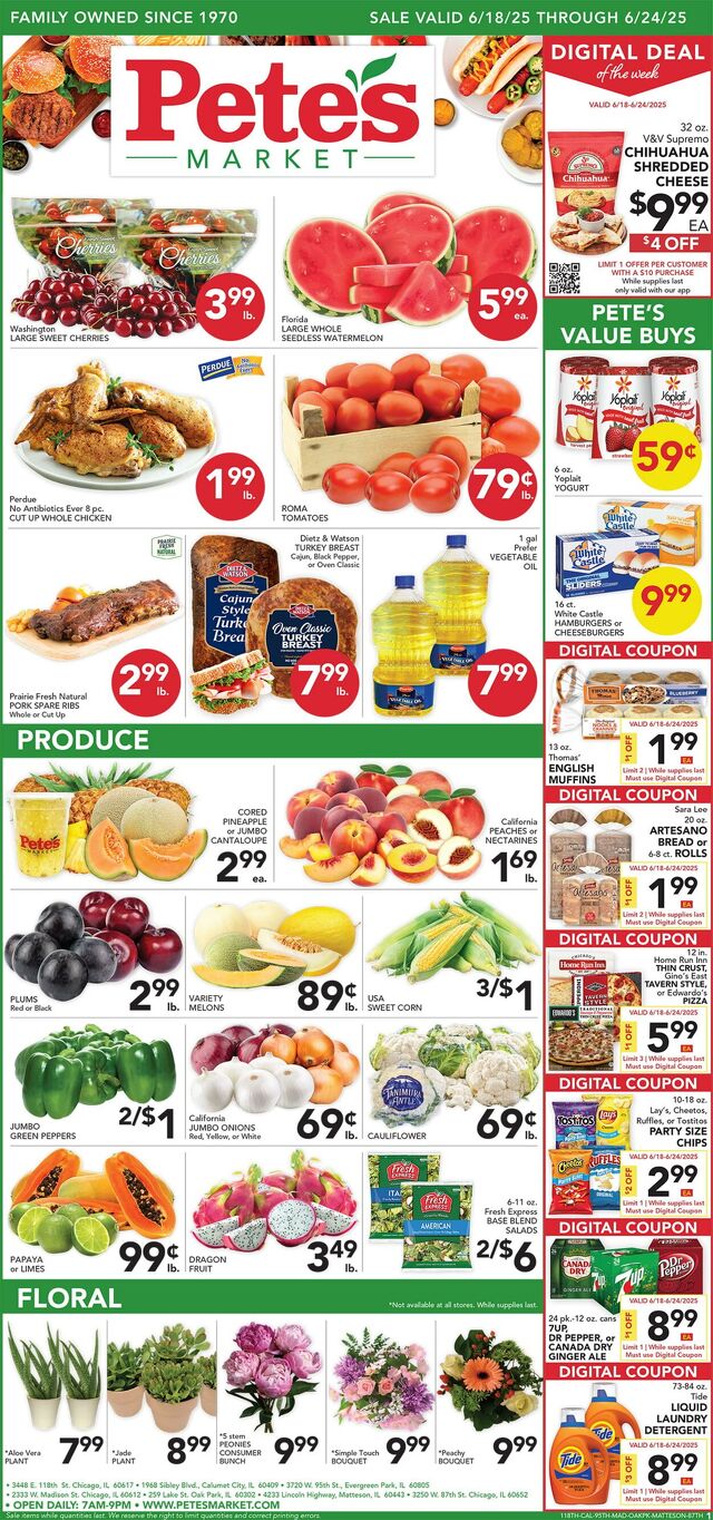 Catalogue Pete's Fresh Market from 06/11/2025