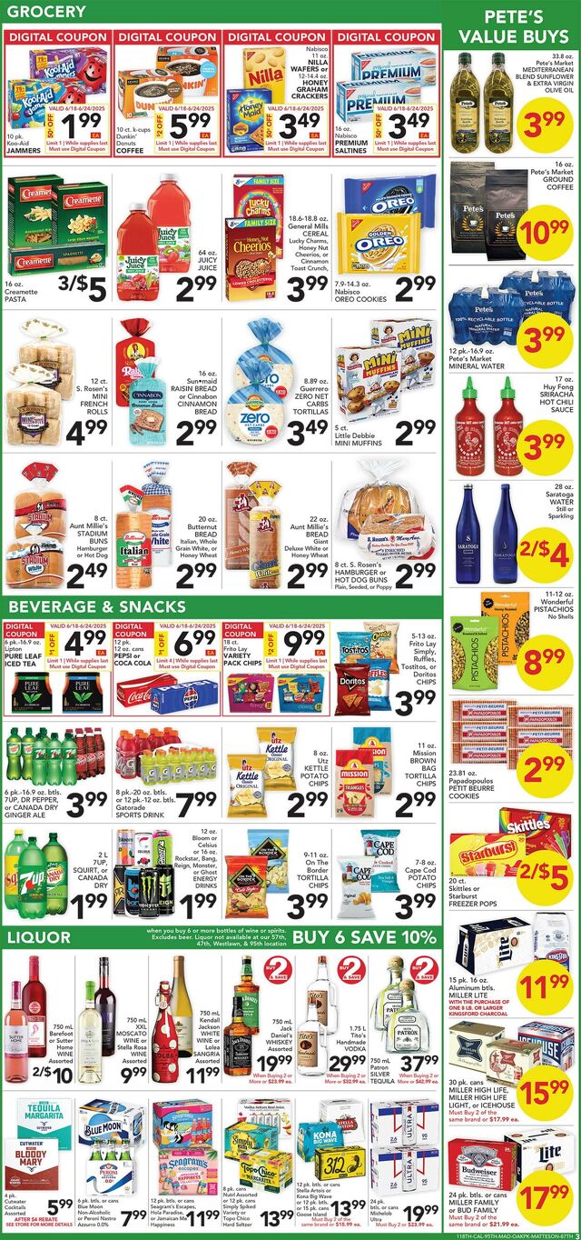 Catalogue Pete's Fresh Market from 06/11/2025