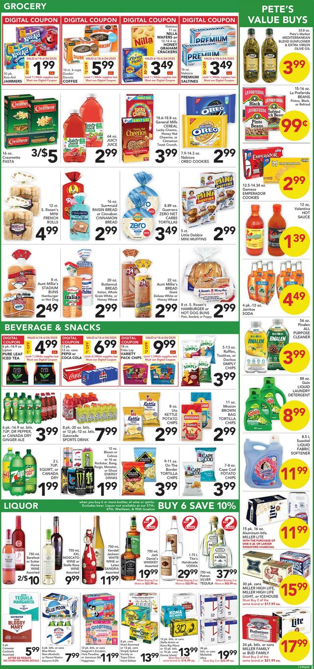 Catalogue Pete's Fresh Market from 06/18/2025