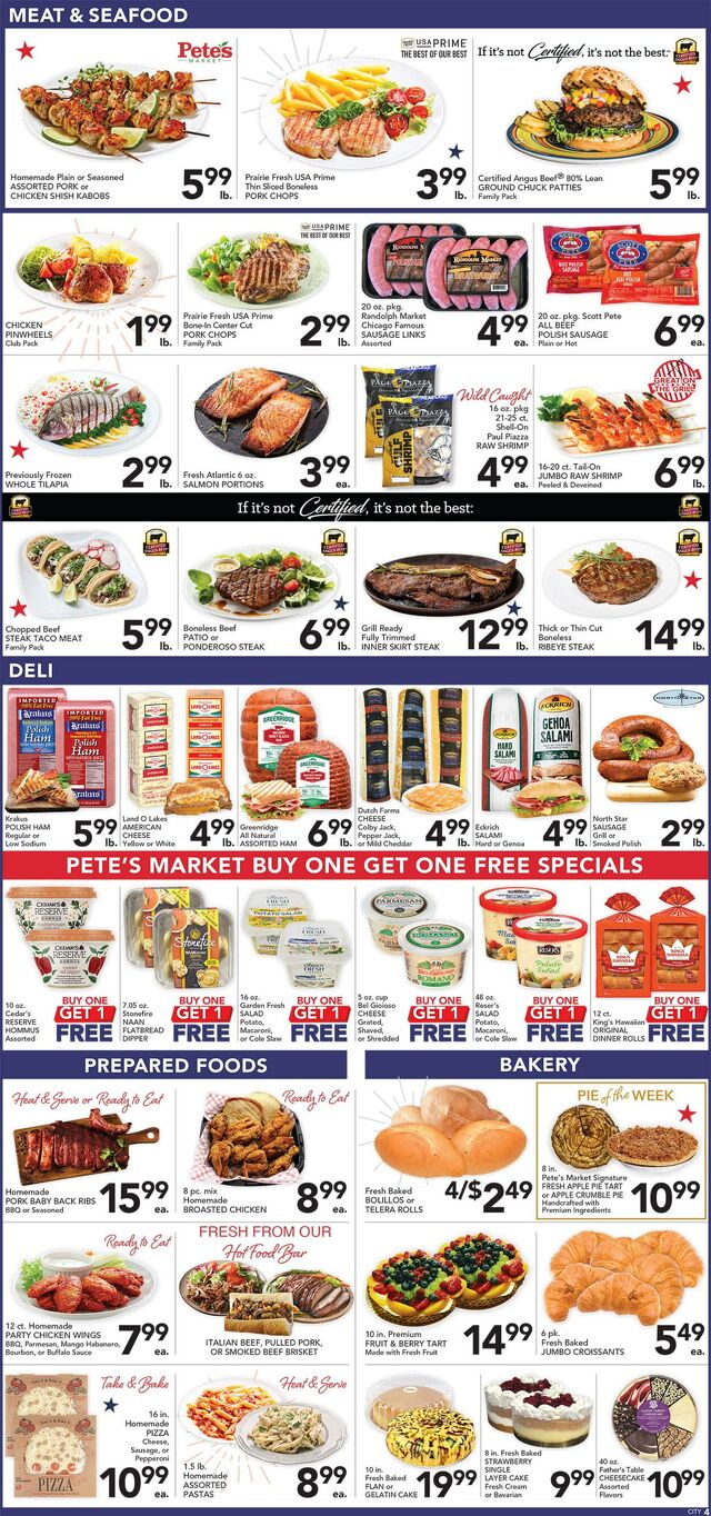 Catalogue Pete's Fresh Market from 06/18/2025