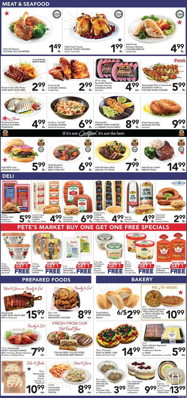 Catalogue Pete's Fresh Market from 06/18/2025
