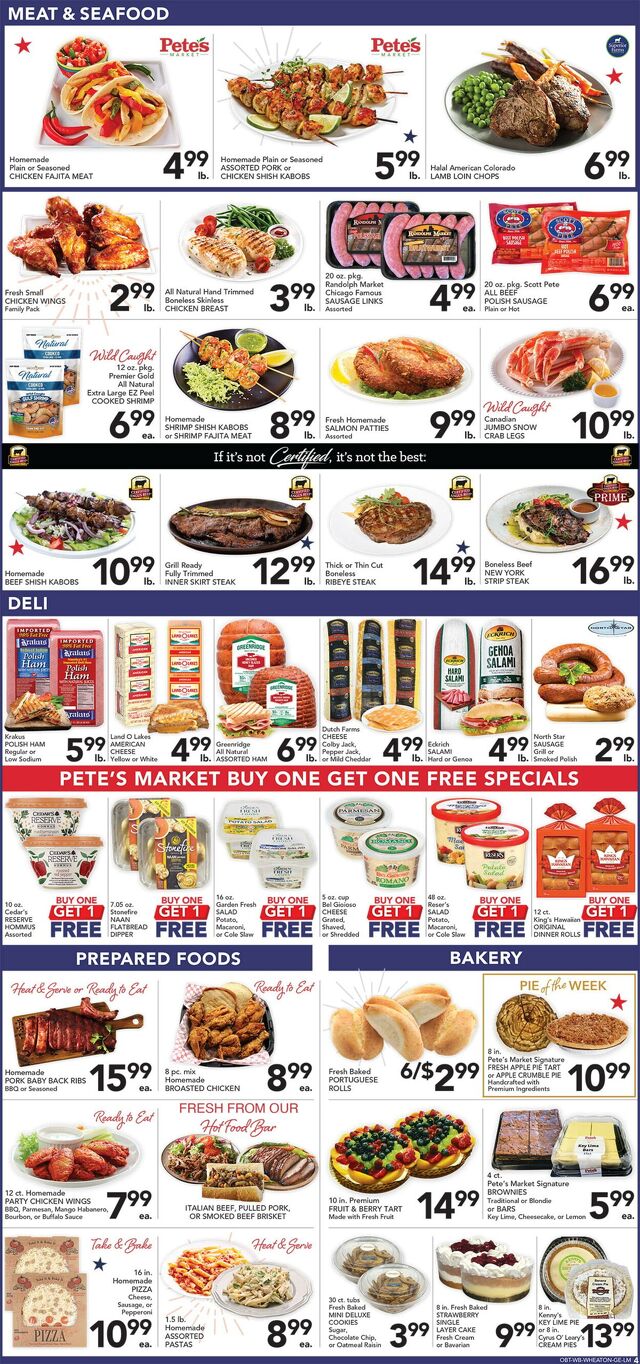 Catalogue Pete's Fresh Market from 06/18/2025