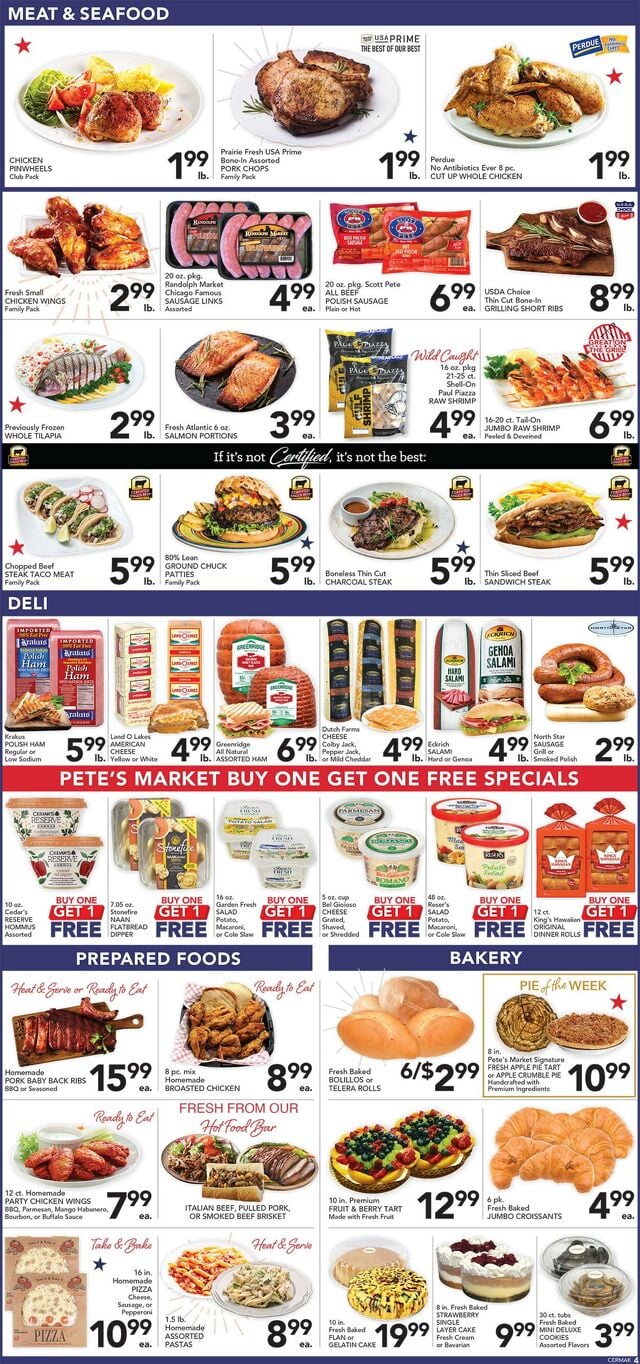 Catalogue Pete's Fresh Market from 06/18/2025