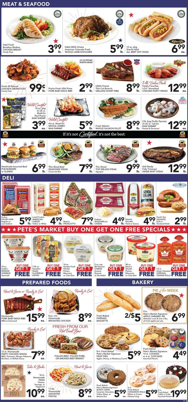 Catalogue Pete's Fresh Market from 06/25/2025