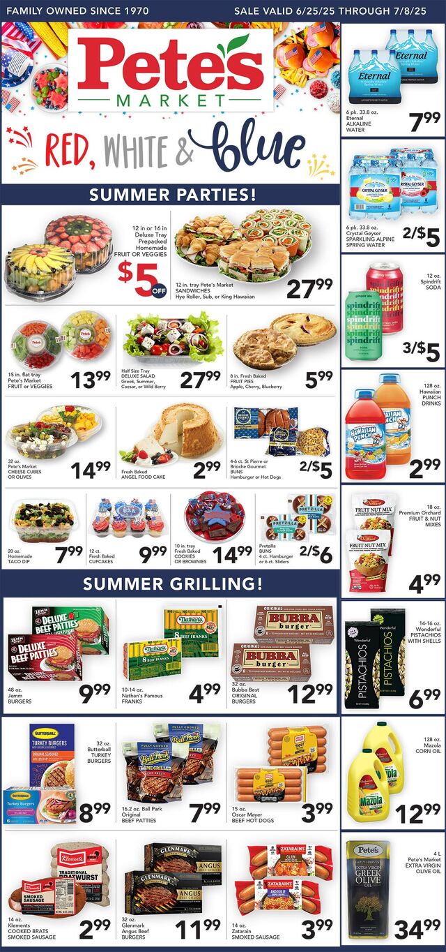 Catalogue Pete's Fresh Market from 06/25/2025