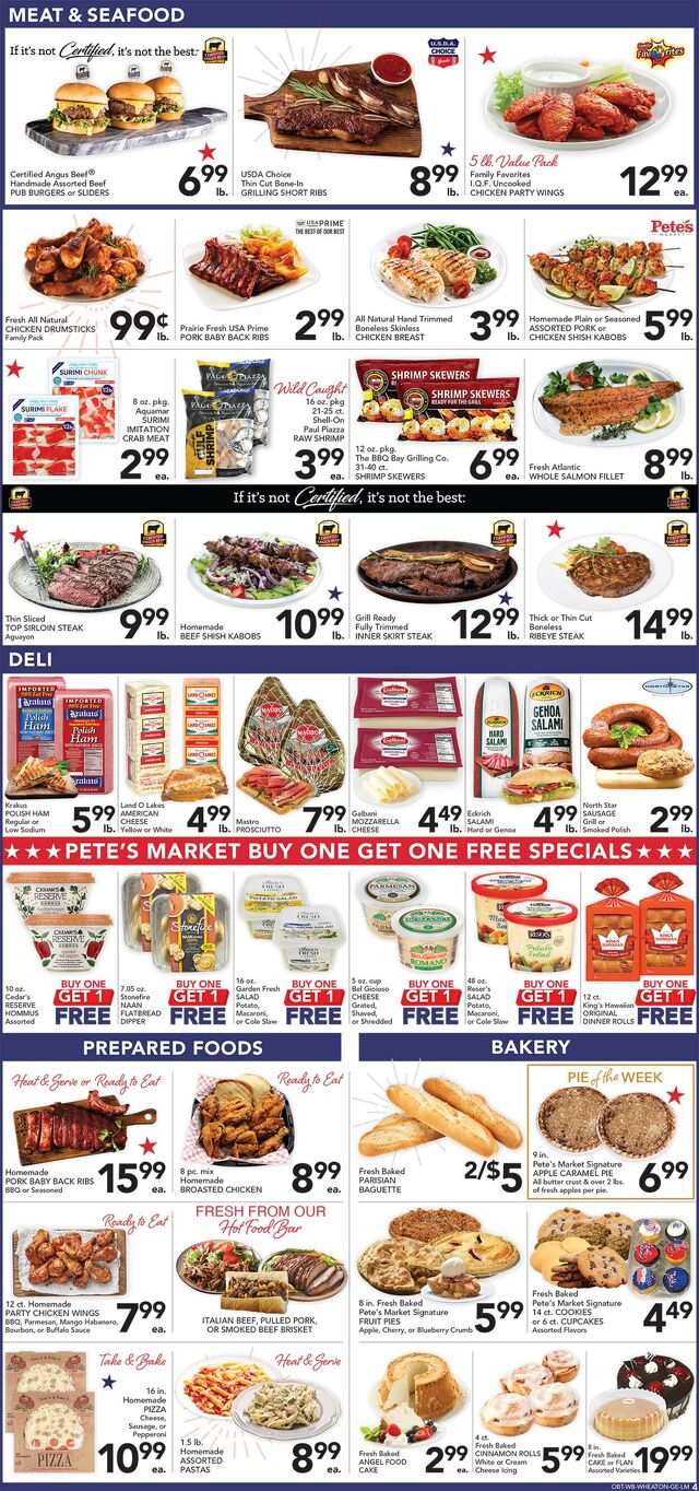Catalogue Pete's Fresh Market from 06/25/2025