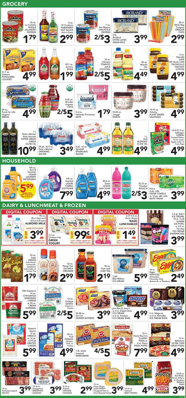 Catalogue Pete's Fresh Market from 07/02/2025