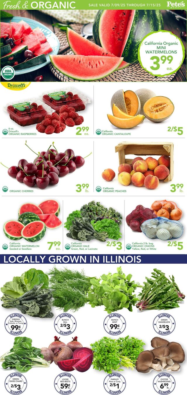 Catalogue Pete's Fresh Market from 07/02/2025