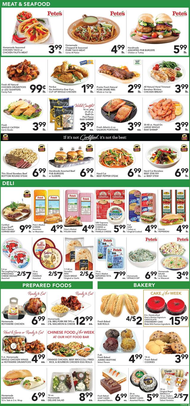 Catalogue Pete's Fresh Market from 07/02/2025