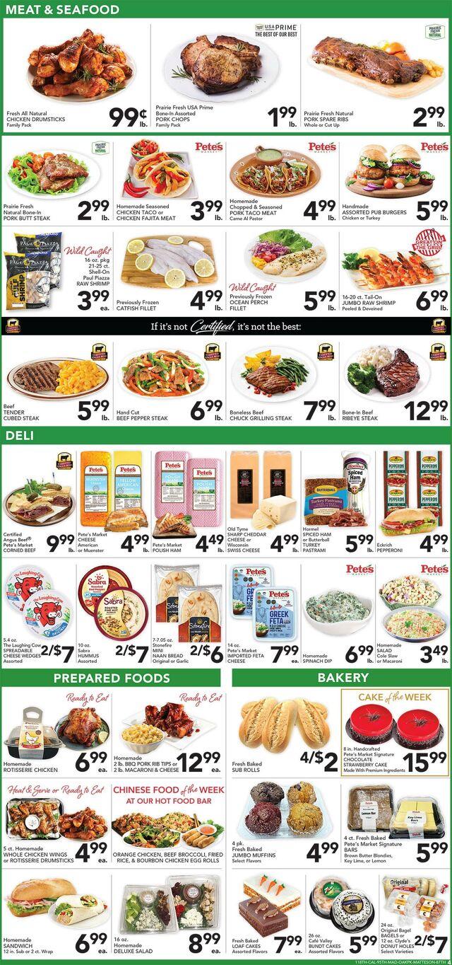 Catalogue Pete's Fresh Market from 07/02/2025