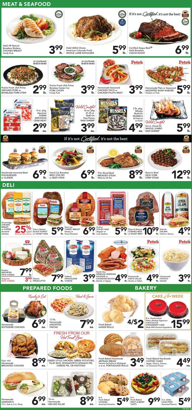 Catalogue Pete's Fresh Market from 07/09/2025