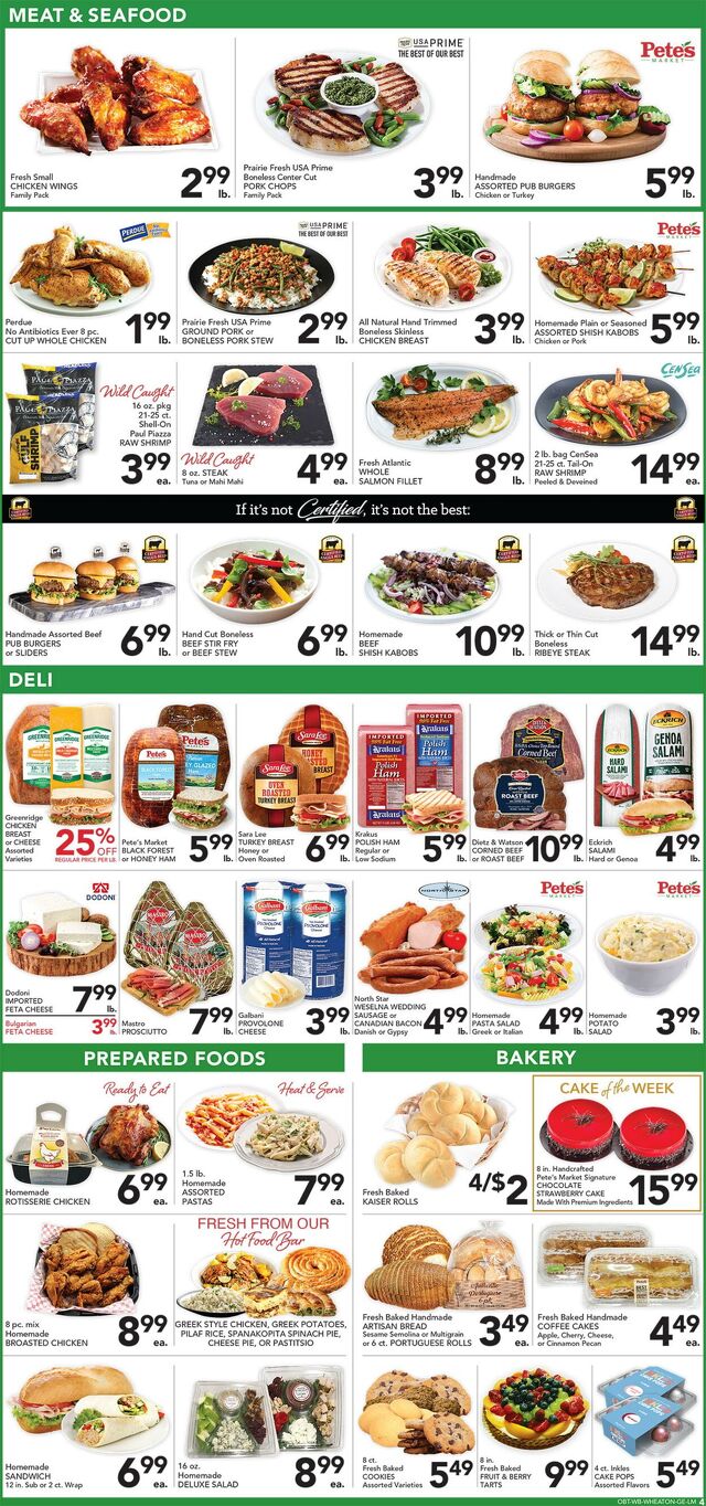 Catalogue Pete's Fresh Market from 07/09/2025