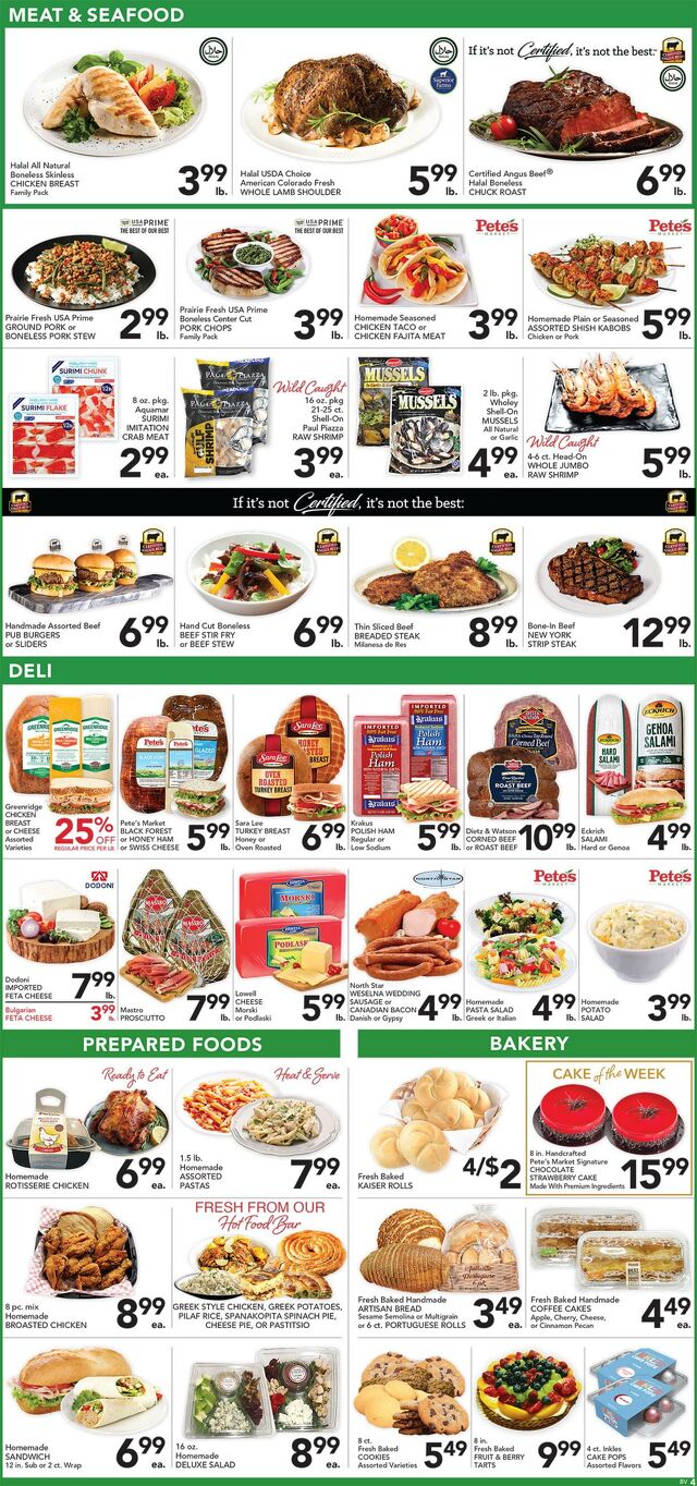 Catalogue Pete's Fresh Market from 07/09/2025