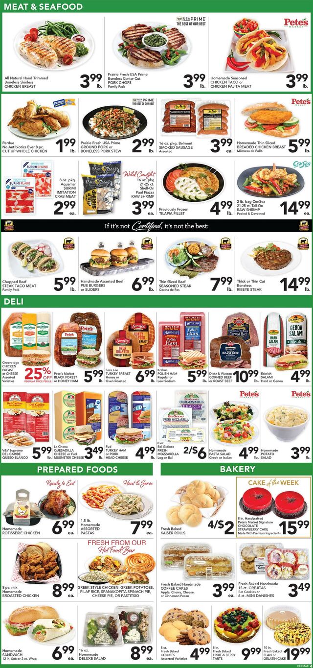 Catalogue Pete's Fresh Market from 07/09/2025