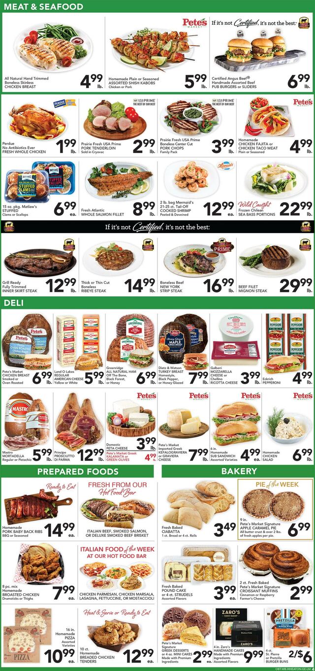 Catalogue Pete's Fresh Market from 07/16/2025