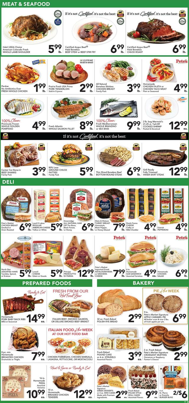 Catalogue Pete's Fresh Market from 07/16/2025