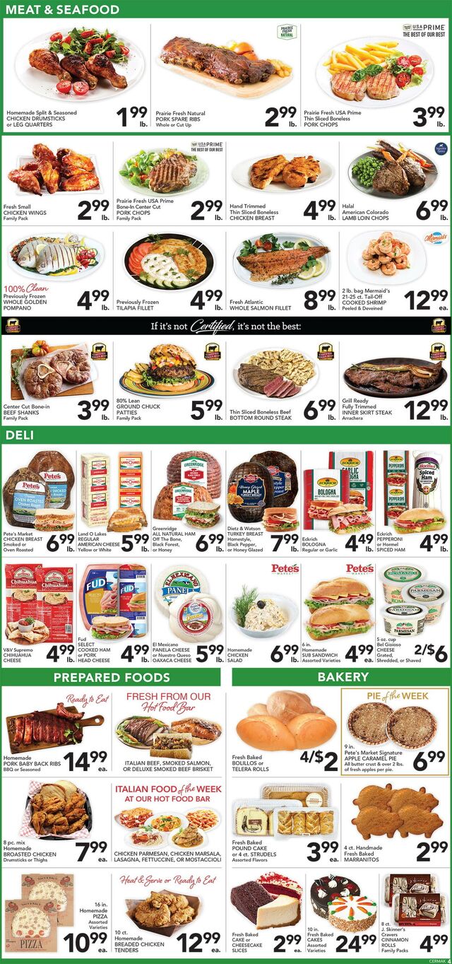 Catalogue Pete's Fresh Market from 07/16/2025