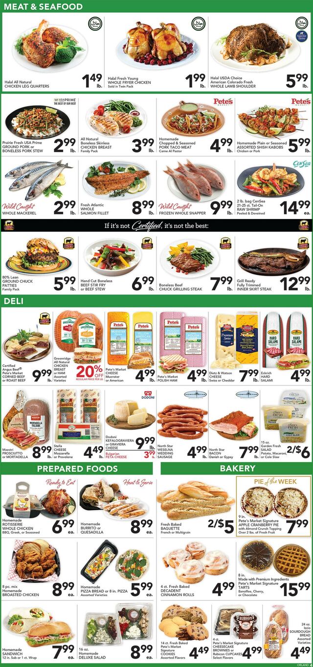 Catalogue Pete's Fresh Market from 07/23/2025