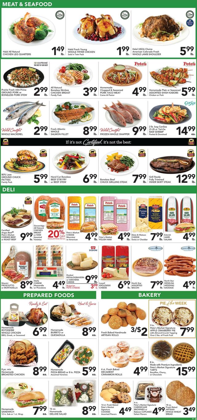 Catalogue Pete's Fresh Market from 07/30/2025