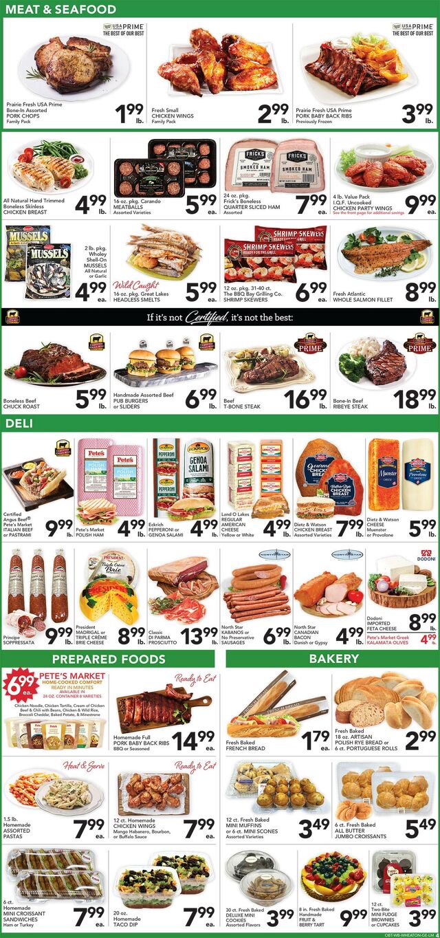 Catalogue Pete's Fresh Market from 08/06/2025