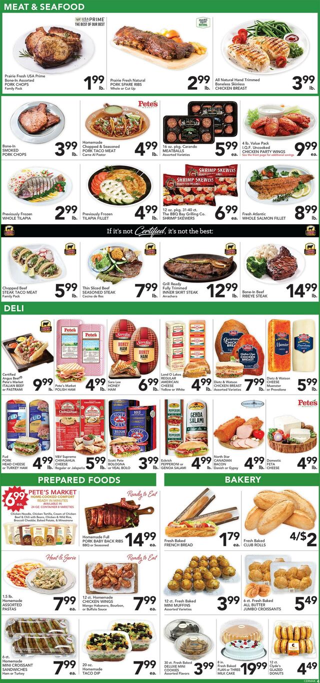 Catalogue Pete's Fresh Market from 08/06/2025