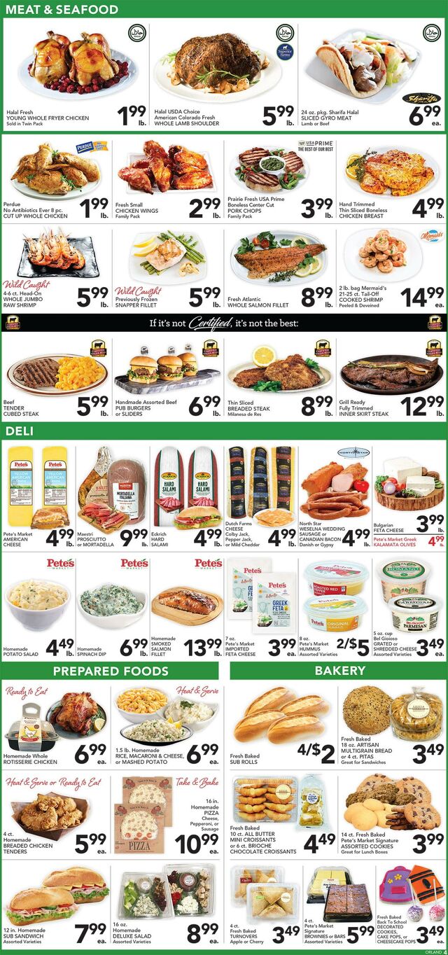 Catalogue Pete's Fresh Market from 08/06/2025