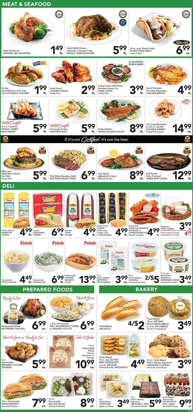 Catalogue Pete's Fresh Market from 08/06/2025