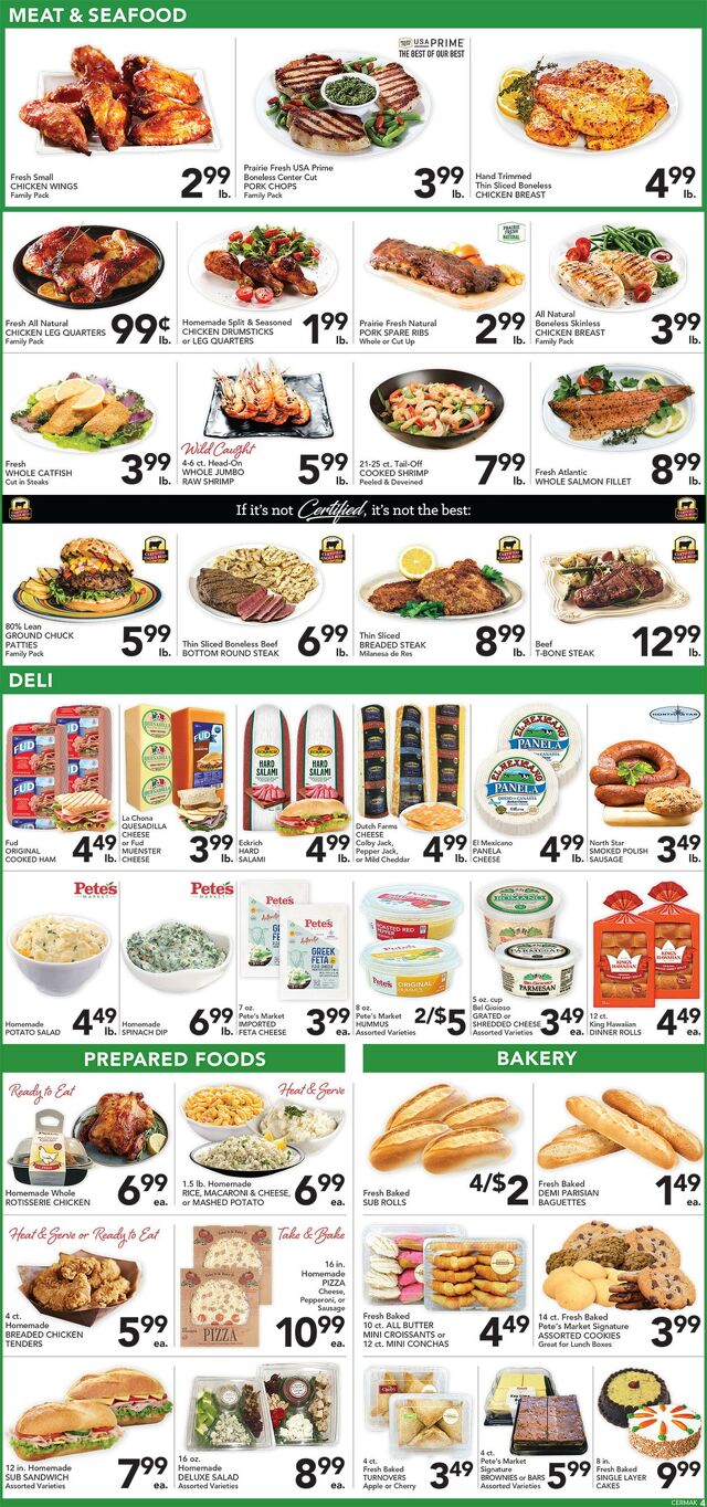 Catalogue Pete's Fresh Market from 08/06/2025
