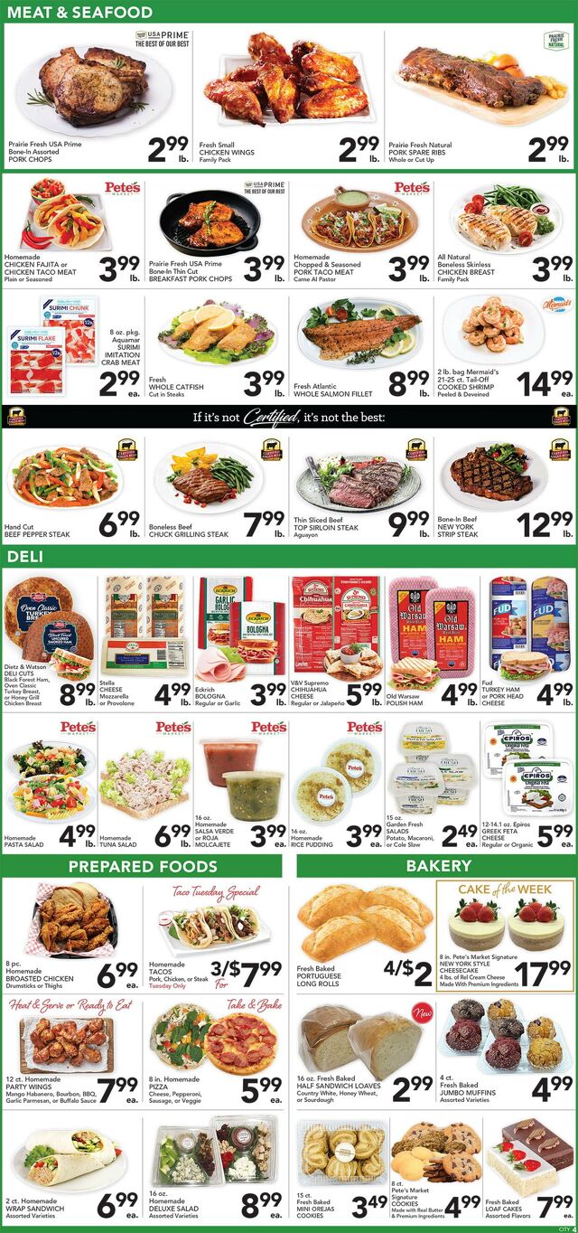 Catalogue Pete's Fresh Market from 08/13/2025