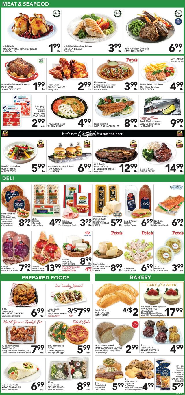 Catalogue Pete's Fresh Market from 08/13/2025
