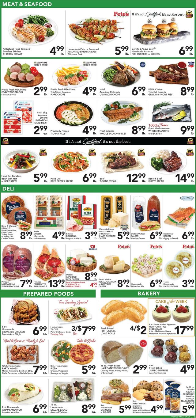 Catalogue Pete's Fresh Market from 08/13/2025