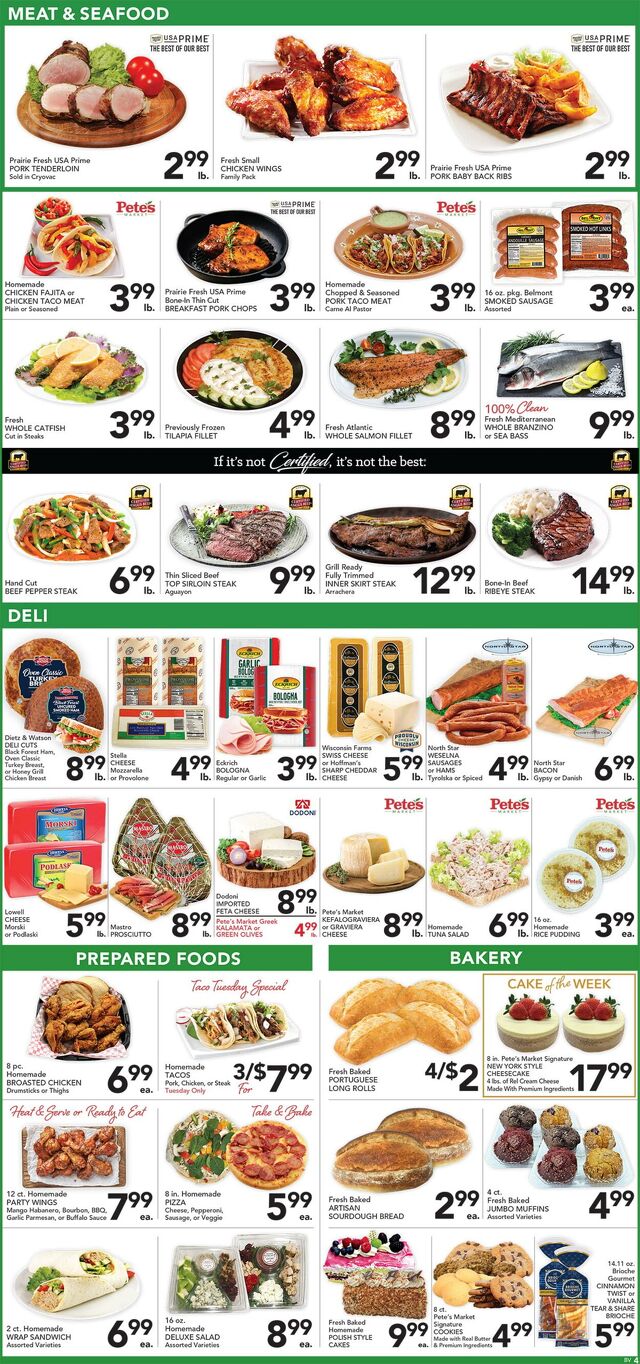 Catalogue Pete's Fresh Market from 08/13/2025