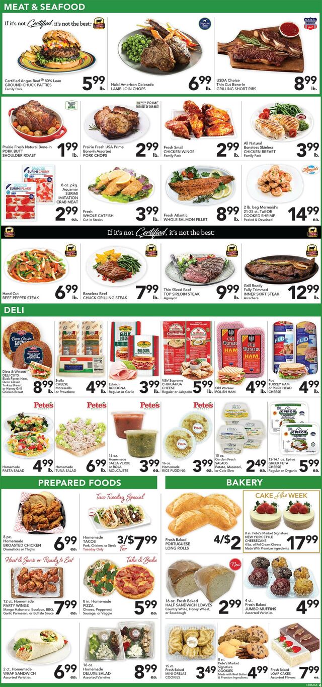 Catalogue Pete's Fresh Market from 08/13/2025