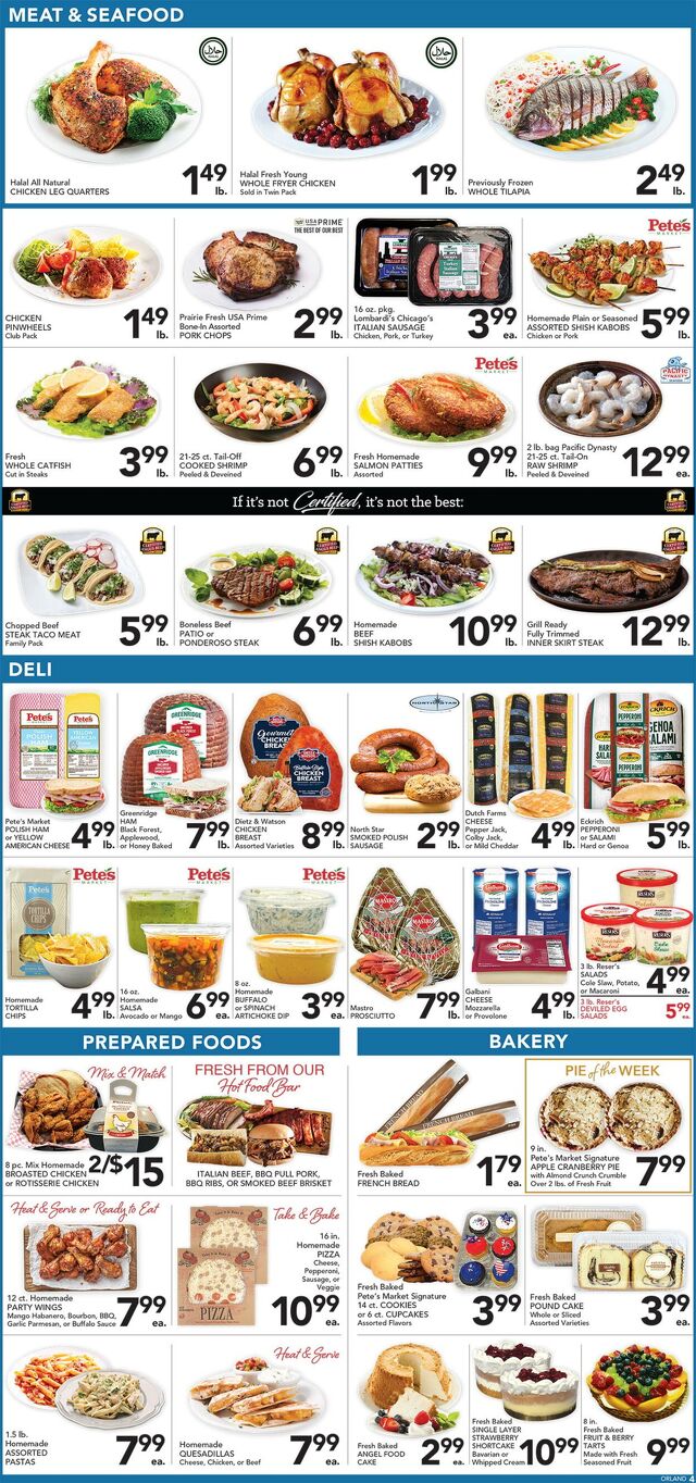 Catalogue Pete's Fresh Market from 08/20/2025