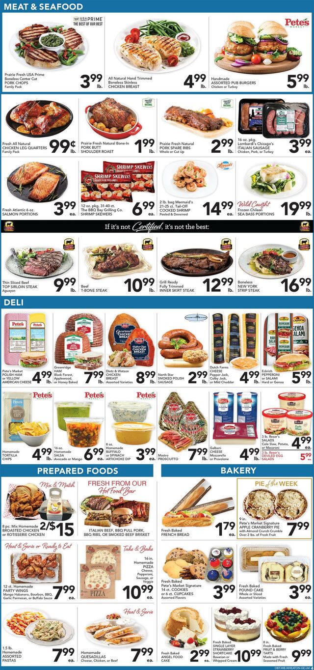 Catalogue Pete's Fresh Market from 08/20/2025