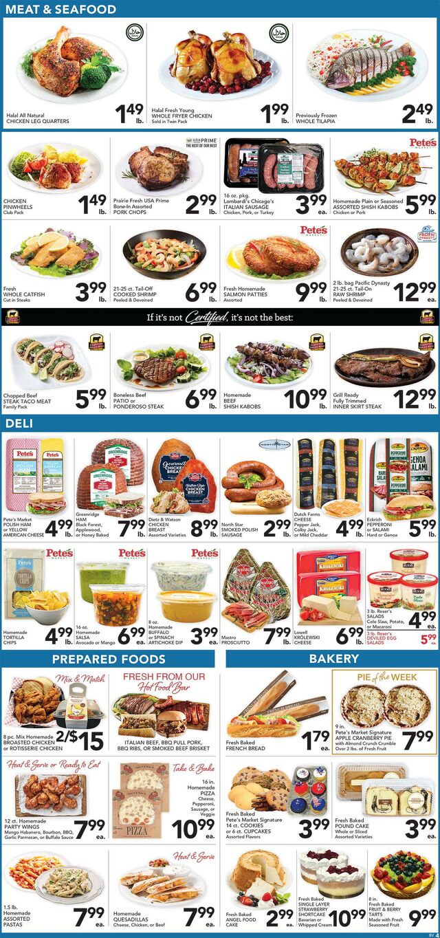Catalogue Pete's Fresh Market from 08/20/2025
