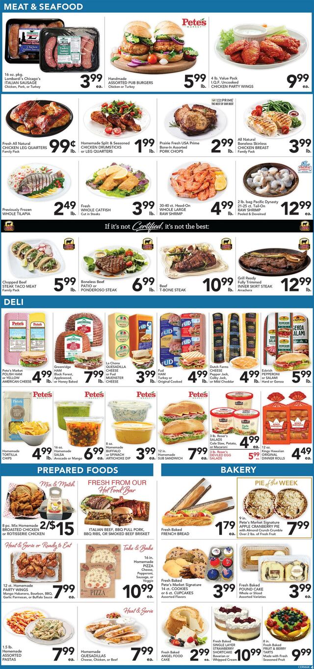 Catalogue Pete's Fresh Market from 08/20/2025