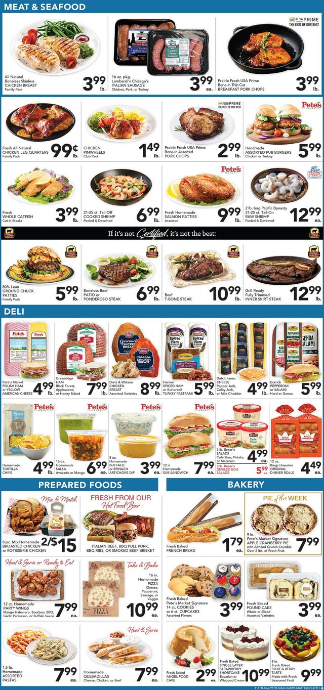 Catalogue Pete's Fresh Market from 08/20/2025