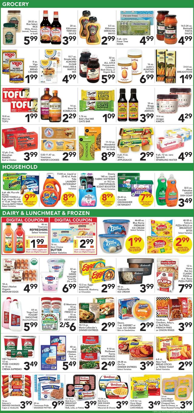Catalogue Pete's Fresh Market from 08/27/2025