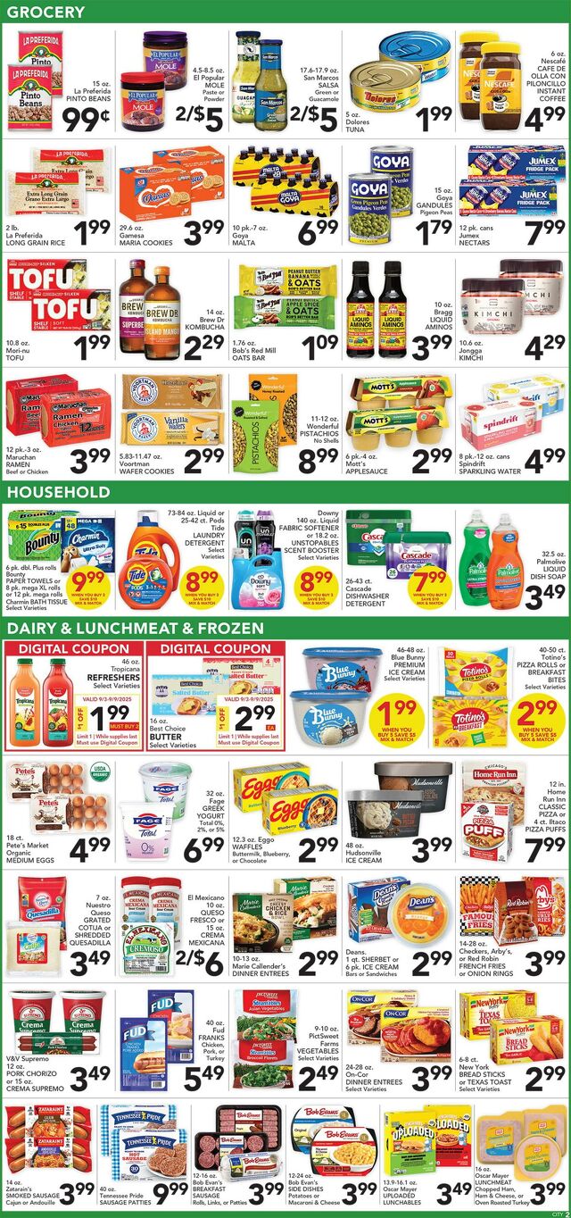 Catalogue Pete's Fresh Market from 08/27/2025