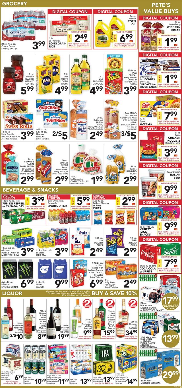 Catalogue Pete's Fresh Market from 08/27/2025