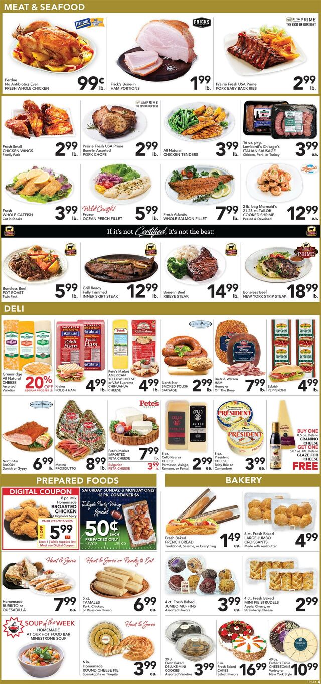 Catalogue Pete's Fresh Market from 09/03/2025