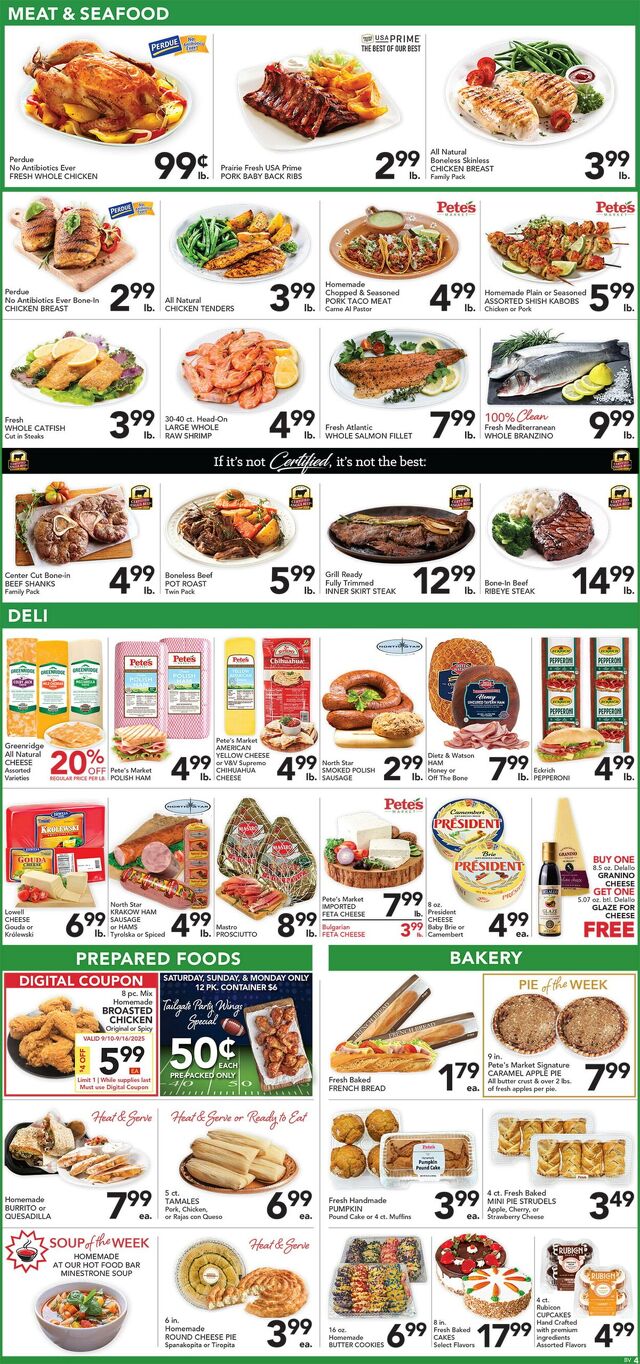 Catalogue Pete's Fresh Market from 09/03/2025